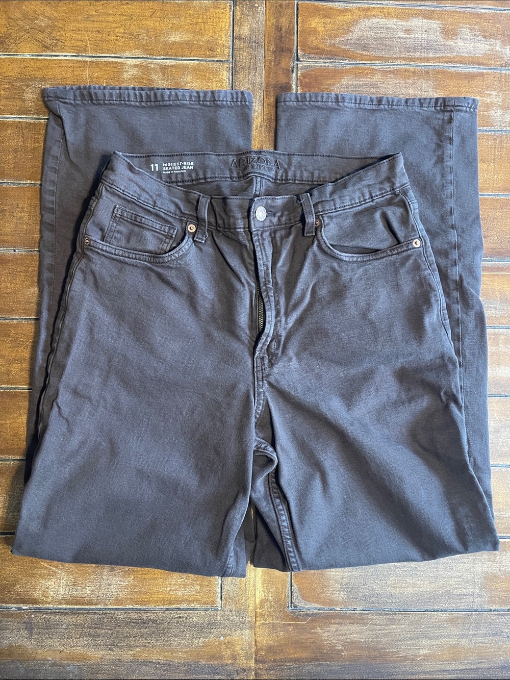Arizona Jean Company  Dark Brown Straight Jeans